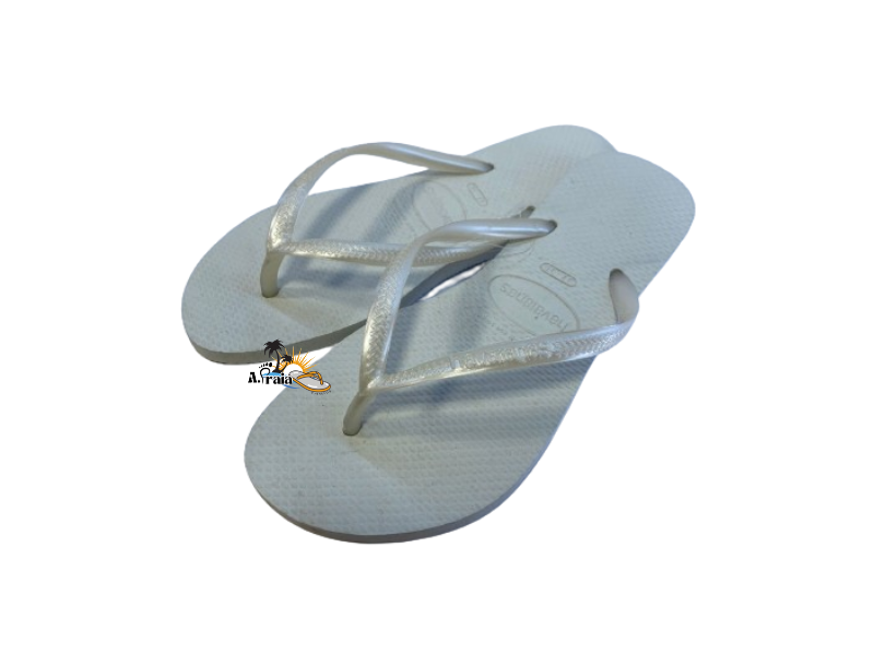 Chinelo Havaianas Slim Branca