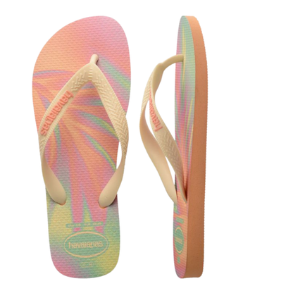 Chinelo Havaianas Top Fashion Pessego /Rosa