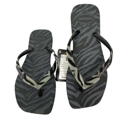 Chinelo Havaianas Slim Squared Vl Vt Preto