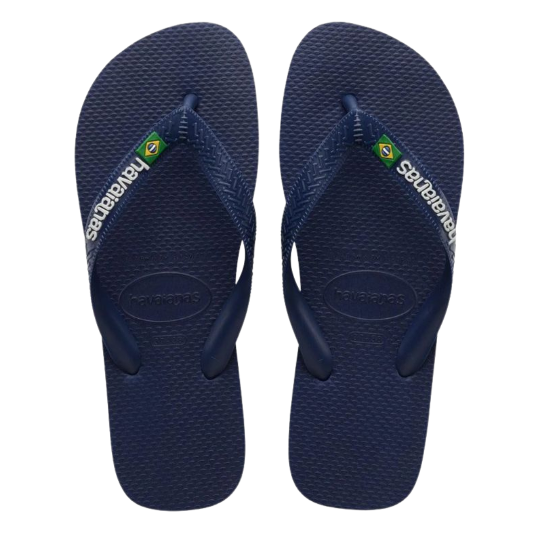 Chinelo Havaianas Kids Brasil Logo