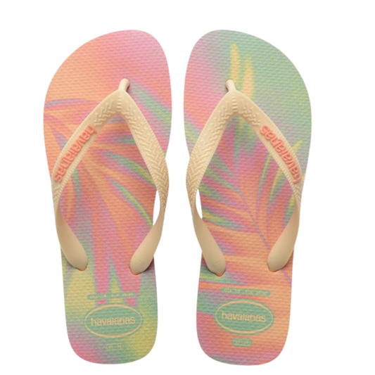 Chinelo Havaianas Top Fashion Pessego /Rosa