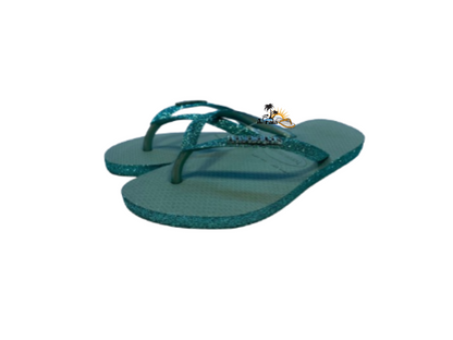 Chinelo Havaianas Slim Sparkle Argila