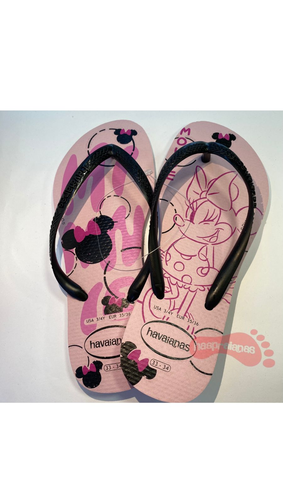 Chinelo Havaianas  Slim  Disney