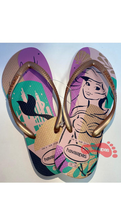 Chinelo Havaianas  Slim Princesas