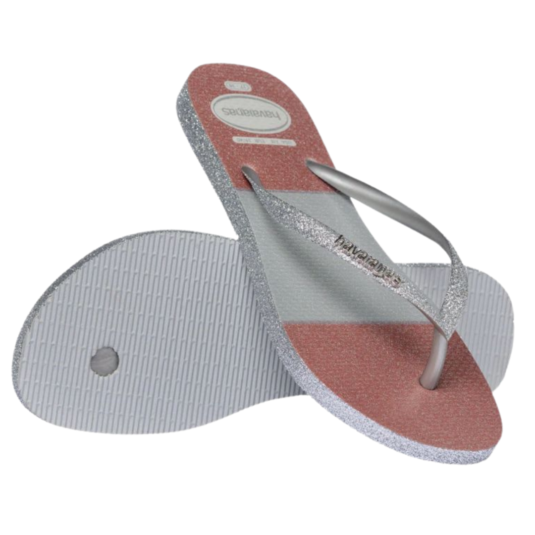 Chinelo Havaianas Slim Glitter Glam