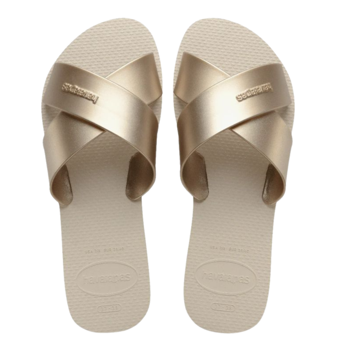 Chinelo Havaianas Aqua Metalic