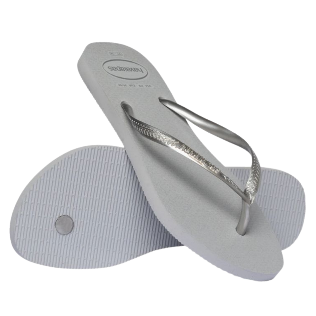 Chinelo Havaianas Slim Gloss Cinza