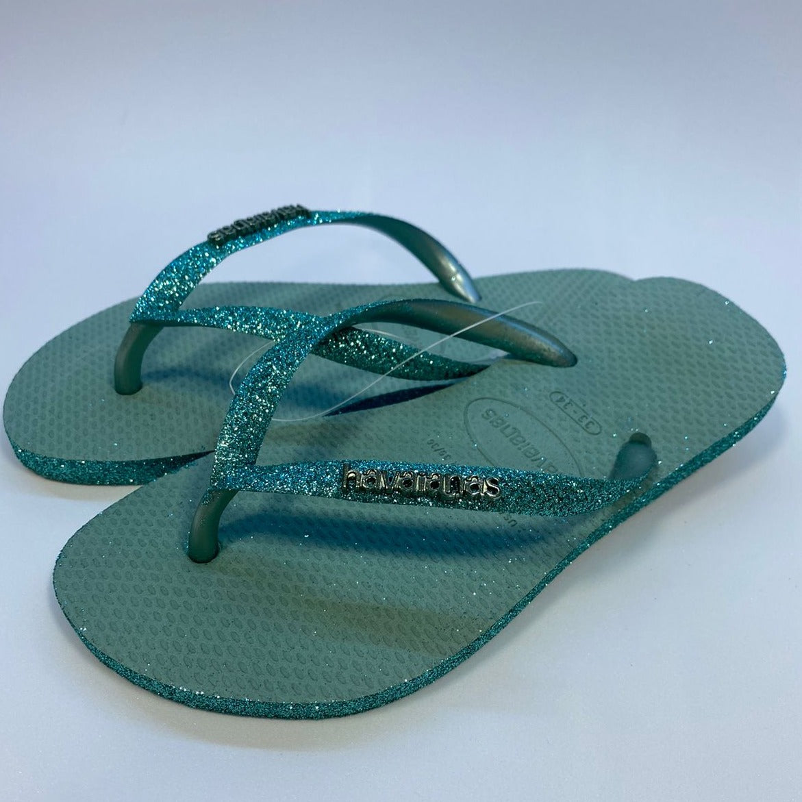 Chinelo Havaianas Slim Sparkle Argila