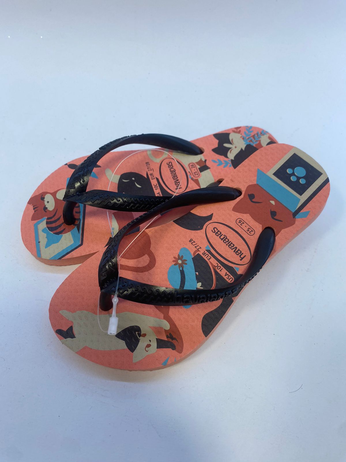 Chinelo Havaianas kids Slim Pets necta