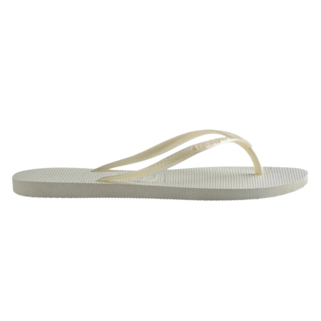 Chinelo Havaianas Slim Básica Branca