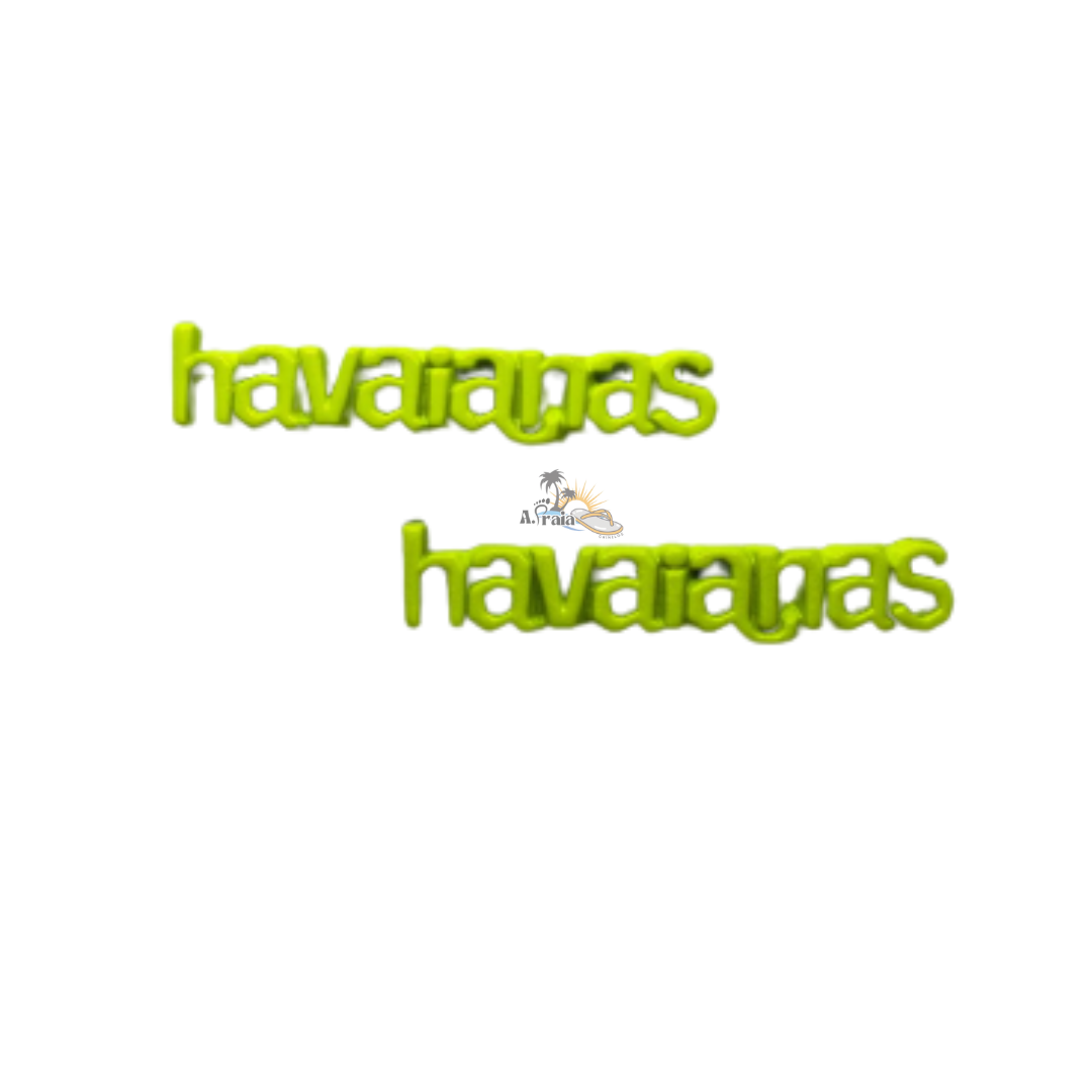 Placa Logo Havaianas