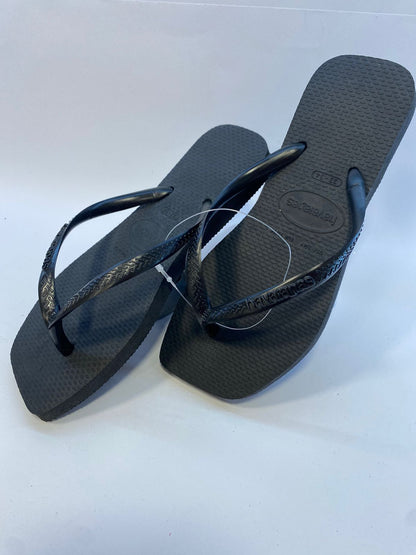 Chinelo Havaianas Slim Square Preta