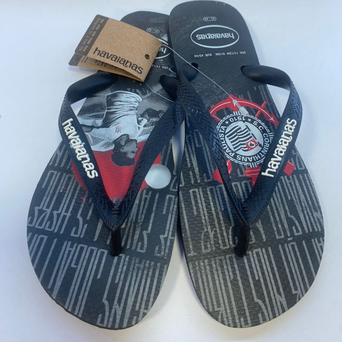 Chinelo Havaianas Top Times Corinthians