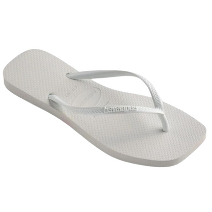 Chinelo havaianas Slim  Square Básica Branco