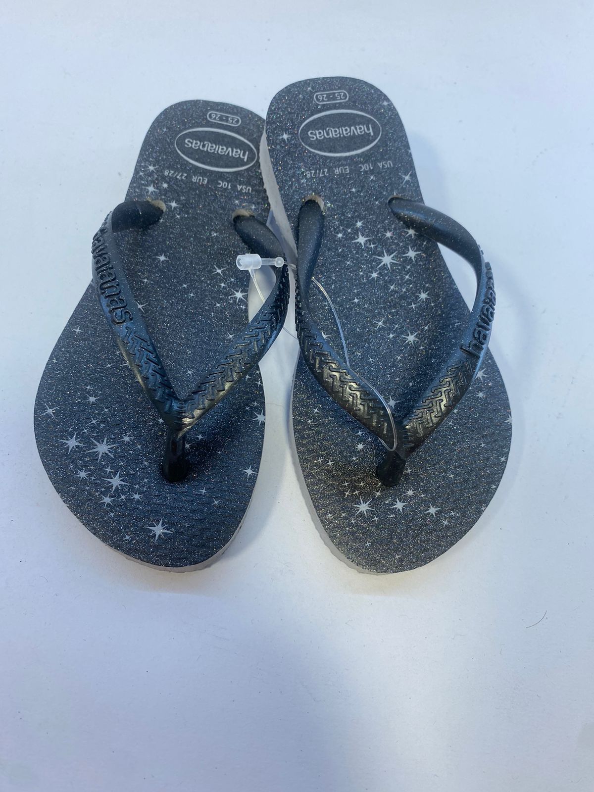 Chinelo Havaianas Kids Slim Gloss Cinza