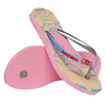 Chinelo Havaianas Kids Slim Glitter ll