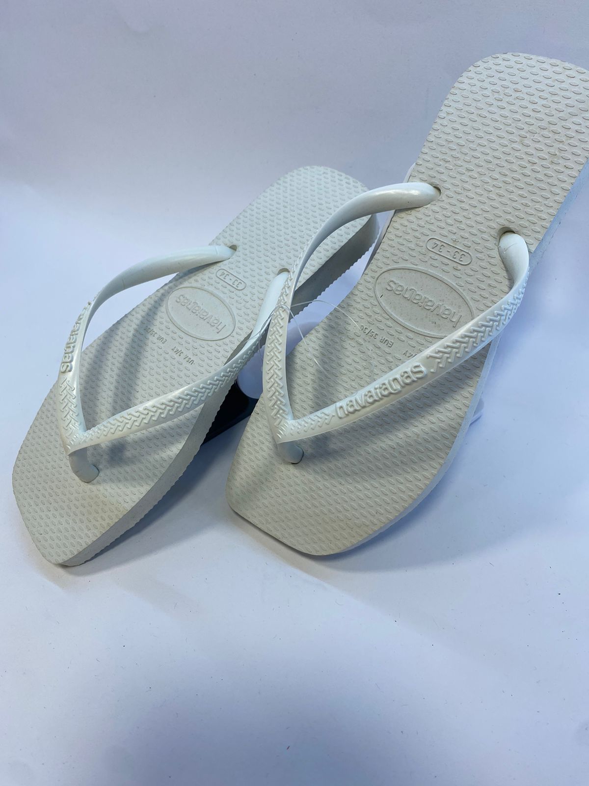 Chinelo havaianas Slim Square Branco