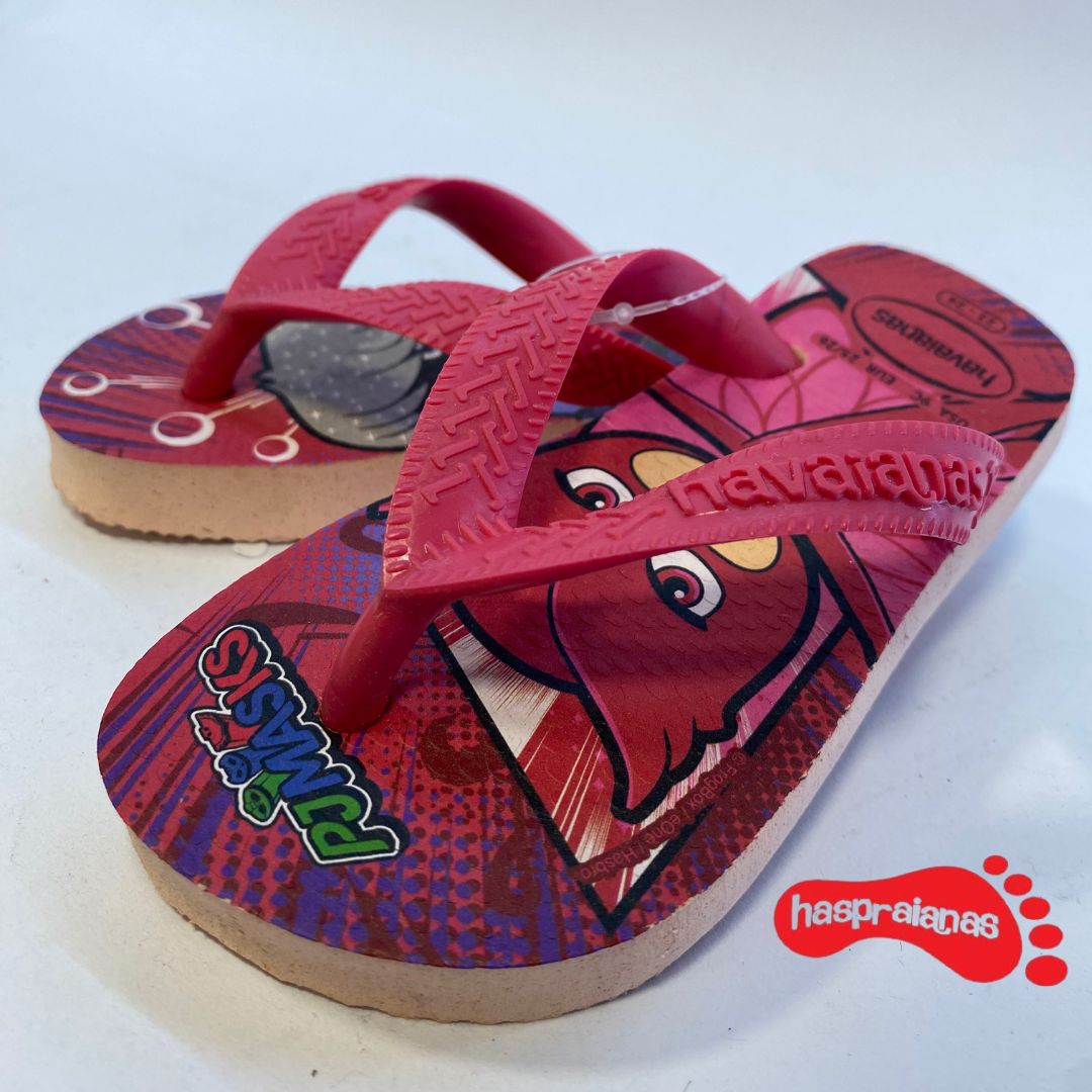 Chinelo Havaianas Kids Top PJ Masks Rosa Ballet