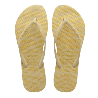 Chinelo Havaianas Slim Animals Glitter