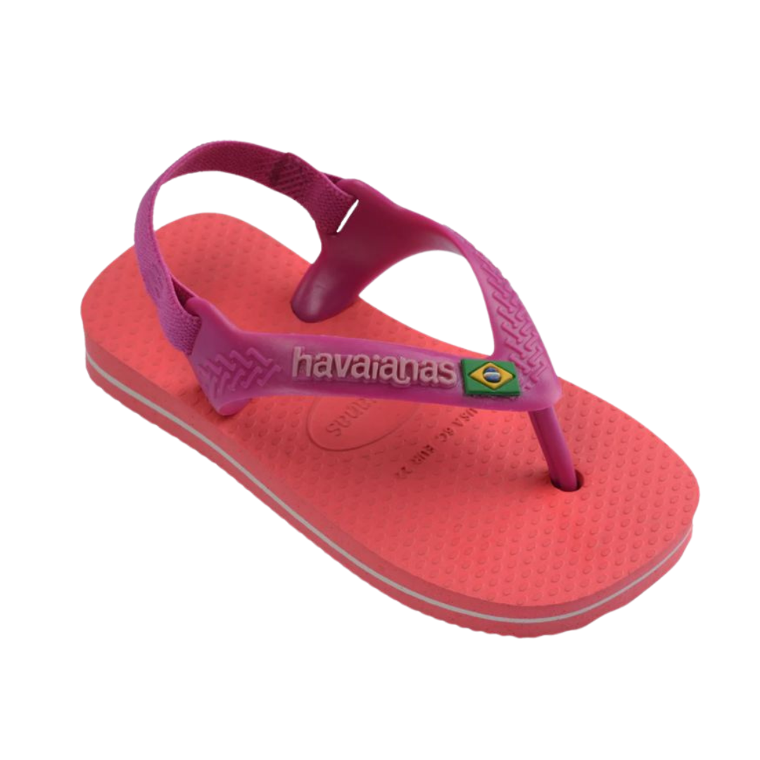 Chinelo Havaianas Baby N.B. Brasil Logo