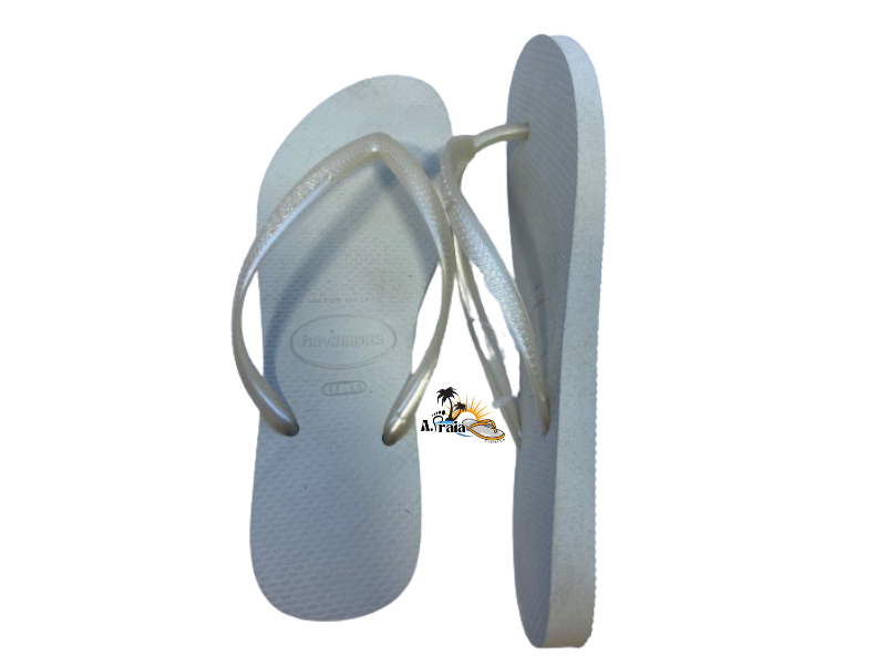 Chinelo Havaianas Slim Branca