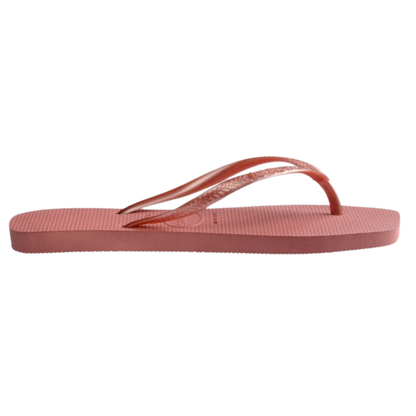 Chinelo Havaianas Slim Square básica Cannyon Clay