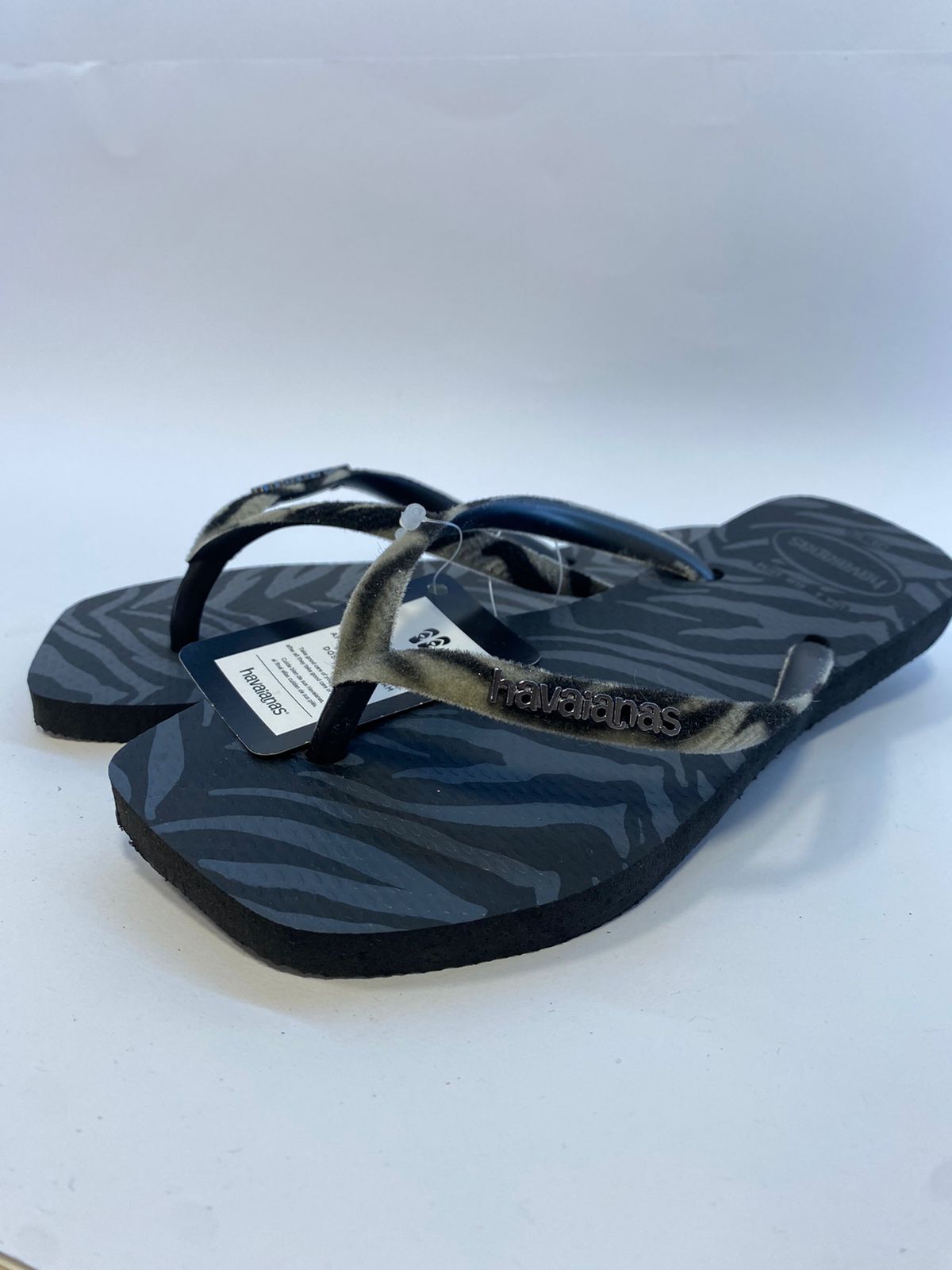 Chinelo Havaianas Slim Squared Vl Vt Preto