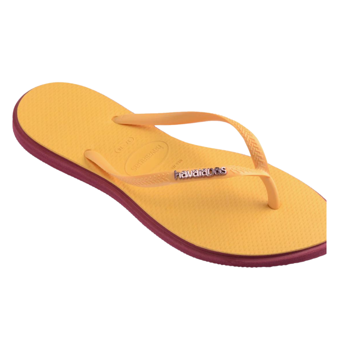 Chinelo Havaiana Point Amarelo caja