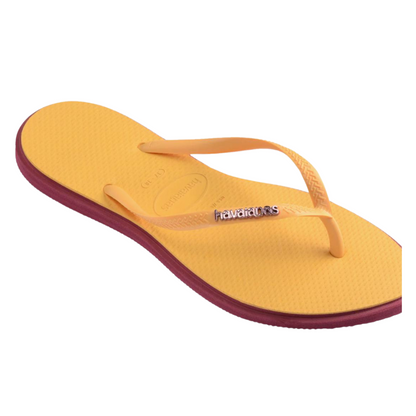 Chinelo Havaiana Point Amarelo caja