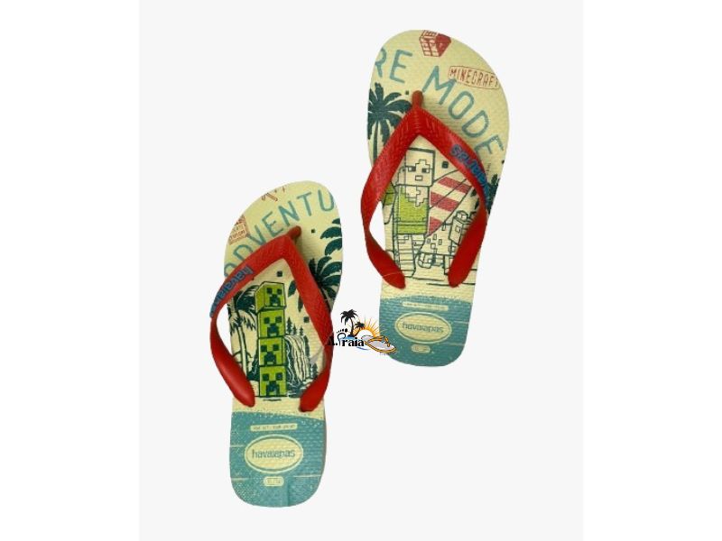 Chinelo Havaianas  MineCraft