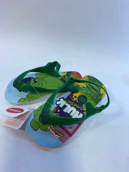 Chinelo Havaianas Baby Marvel - Branco