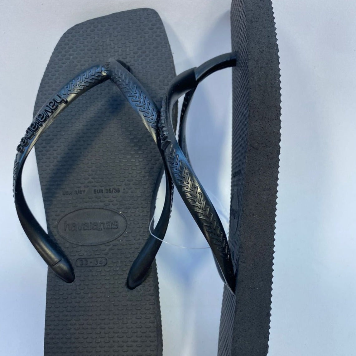 Chinelo Havaianas Slim Square Preta