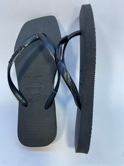 Chinelo Havaianas Slim Square Preta