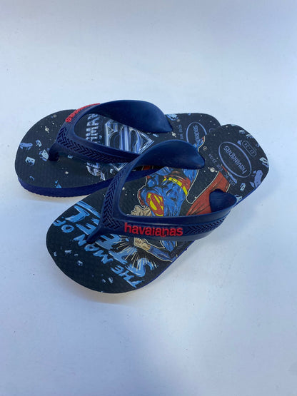 havaianas Infantil Max Heróis Super-Homem