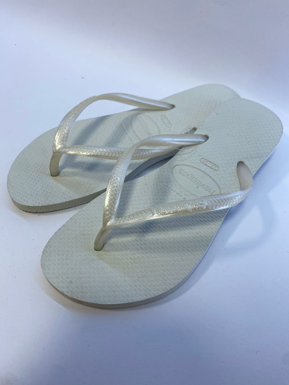 Chinelo Havaianas Slim Branca