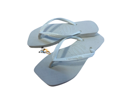 Chinelo havaianas Slim Square Branco