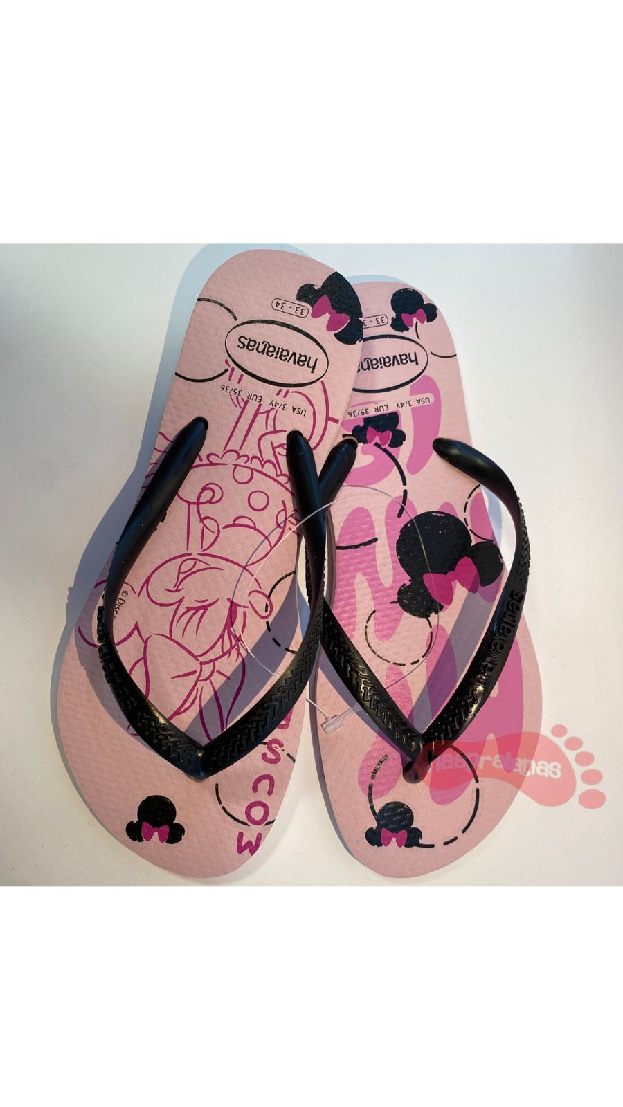 Chinelo Havaianas  Slim  Disney