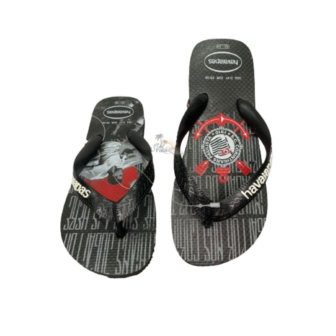 Chinelo Havaianas Top Times Corinthians