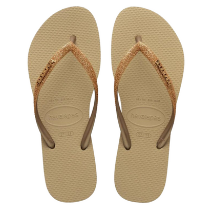 Chinelo Havaianas Slim Glitter II FC