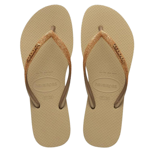 Chinelo Havaianas Slim Glitter II FC