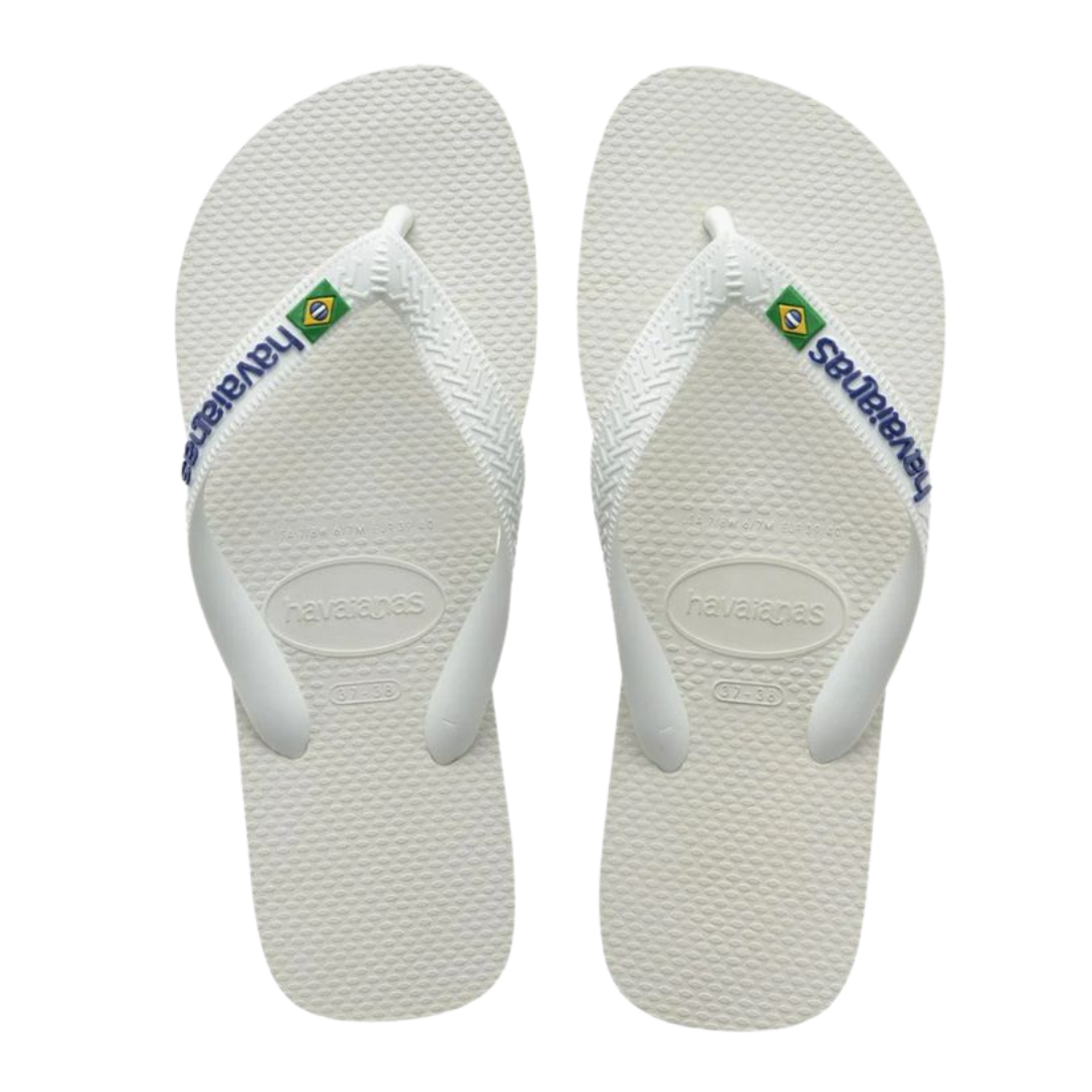 Chinelo Havaianas Kids Brasil Logo